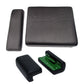 AM339T Black Backrest, Seat Cushion, & Arm Rest Set Fits John Deere 1010 320 330