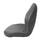 Gray Vinyl Seat Fits Ford/New Holland Replaces 85827709-Gray