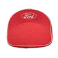 SEQ90-0535-AIC RED VINYL SEAT CUSHION WITH Fits Ford SCRIPT LOGO