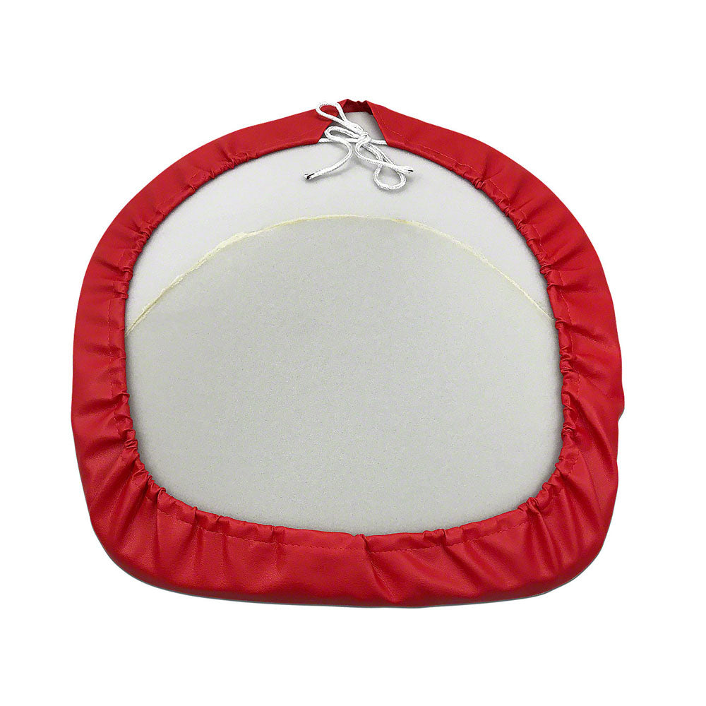 SEQ90-0535-AIC RED VINYL SEAT CUSHION WITH Fits Ford SCRIPT LOGO