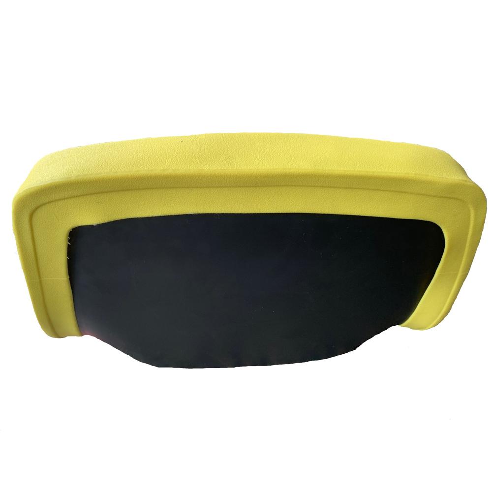 SEQ90-0541 - Low-Back Steel Pan Seat â€“ Yellow