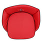 Red Deluxe Seat Cushion with Logo Fits International Replaces SEQ90-0554