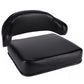 3123336R2 Cushion Set, Black Vinyl - (2 pc.) Fits Case/International Harvester