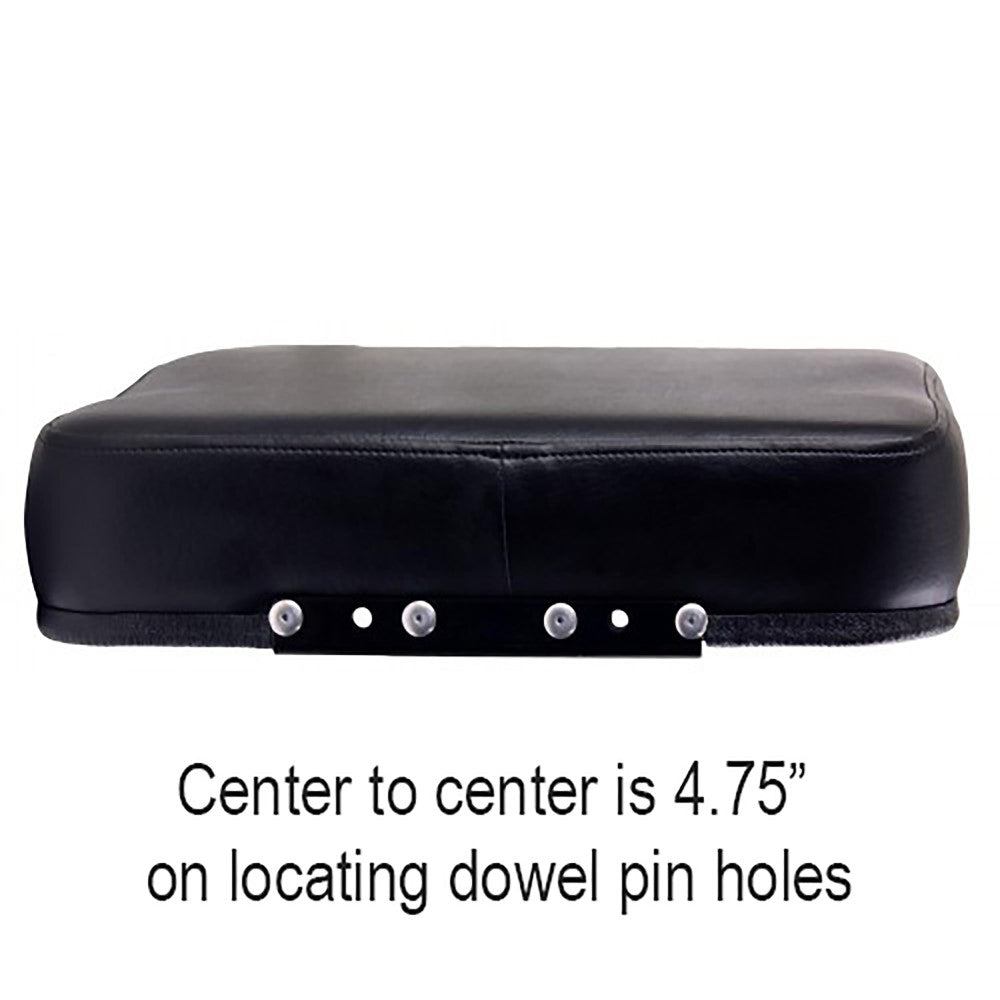 3123336R2 Cushion Set, Black Vinyl - (2 pc.) Fits Case/International Harvester