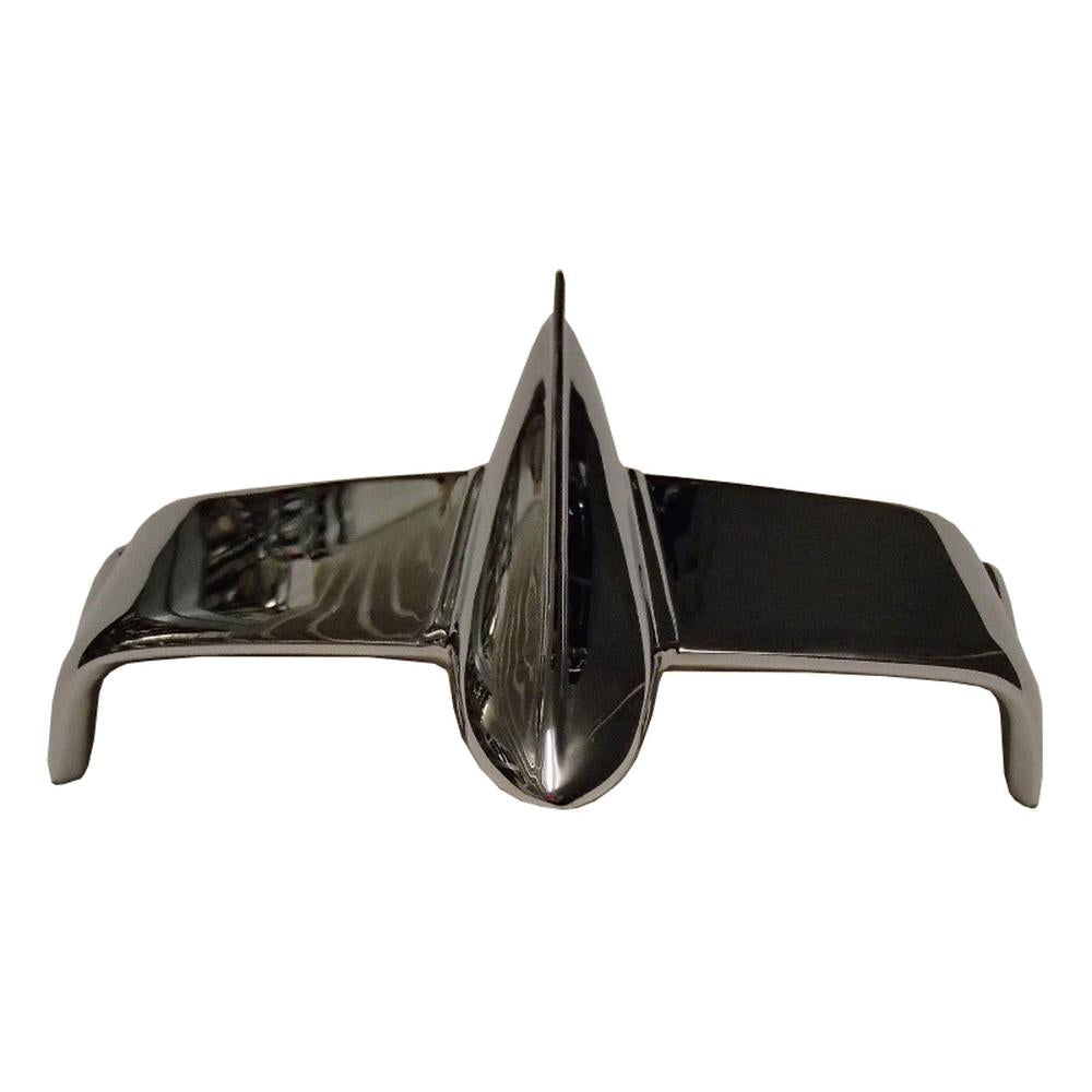 MFS1631 Chrome Front Emblem / Airplane / Bird - Fits Massey Ferguson