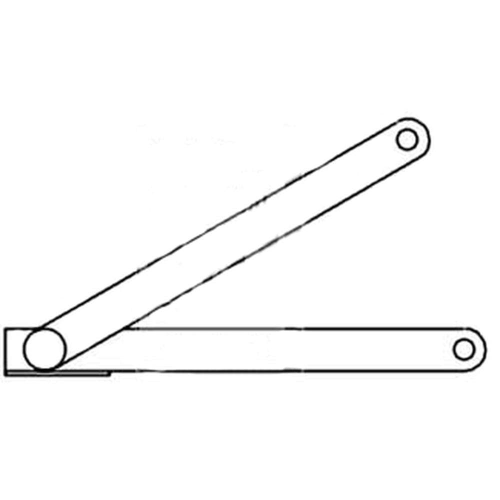 194102M91 Hood Hinge Assembly Fits Massey Ferguson