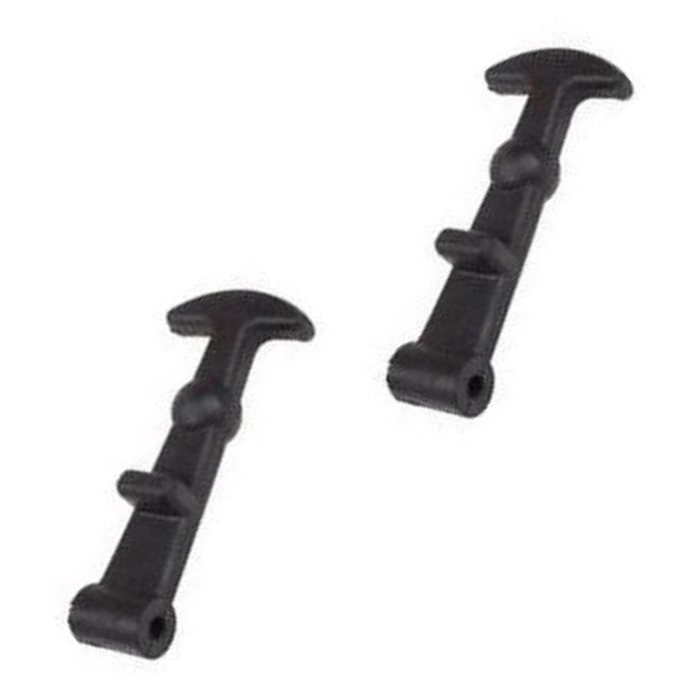(2 Pack) Hood Hold Latch Kits S8390 w/ Galvanized Steel Hardware & T-Handle Grip