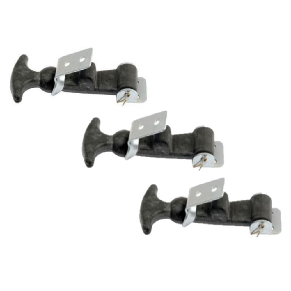 403657M1 Qty 3: Hood Latch Handle Assembly Fits Massey Ferguson