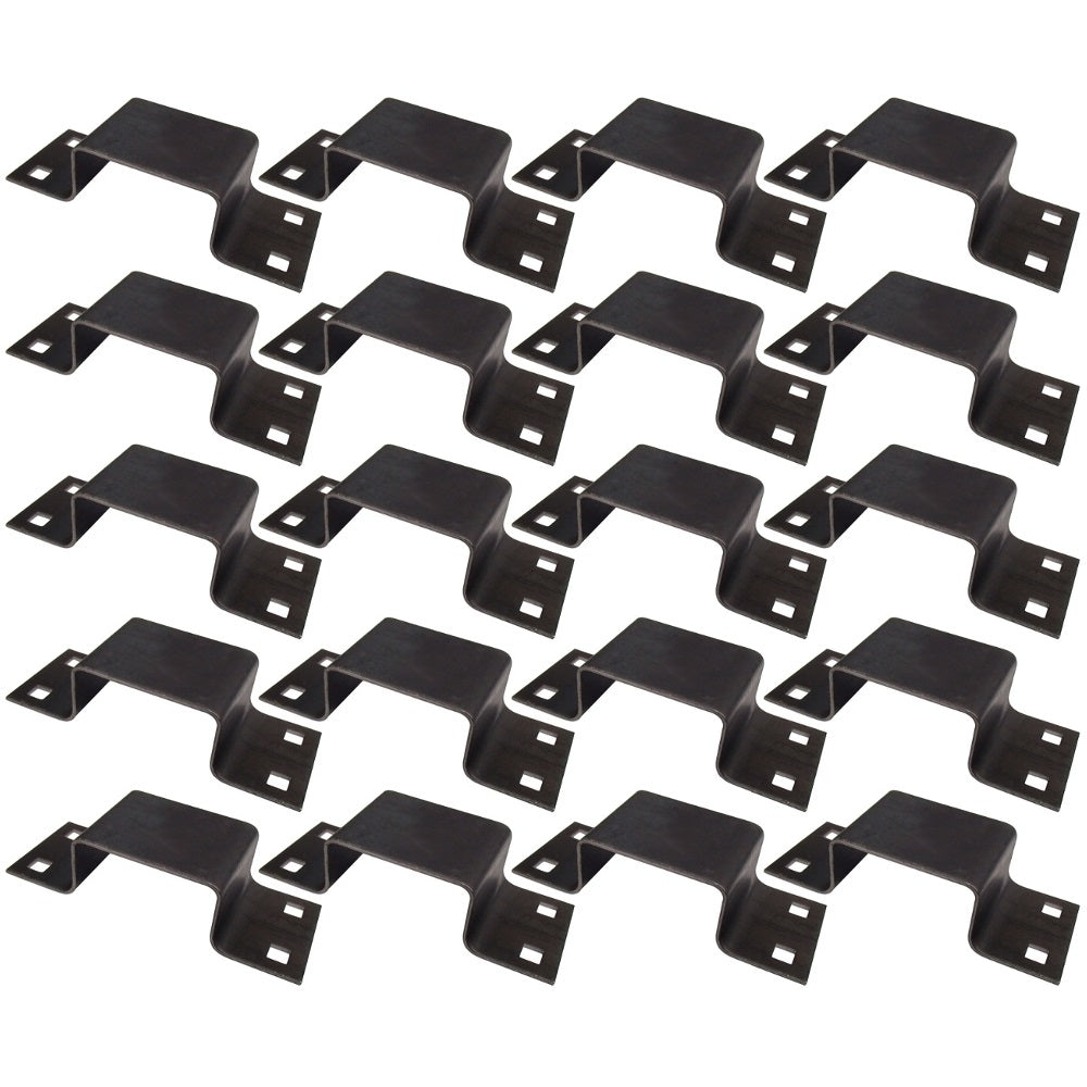 BS-1-LOT10 Qty 20: Bolt-on Stake Pocket Fits Universal Products