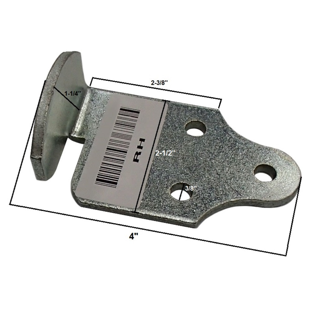 383CB RH & LH Latch Rack Corner Bracket Set Fits Universal Products