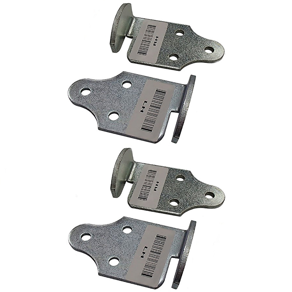 New 4 pc TRAILER CORNER STAKE RACK CONNECTOR BRACKETS SET replaces RCB944K7021