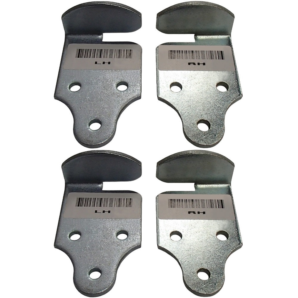 New 4 pc TRAILER CORNER STAKE RACK CONNECTOR BRACKETS SET replaces RCB944K7021