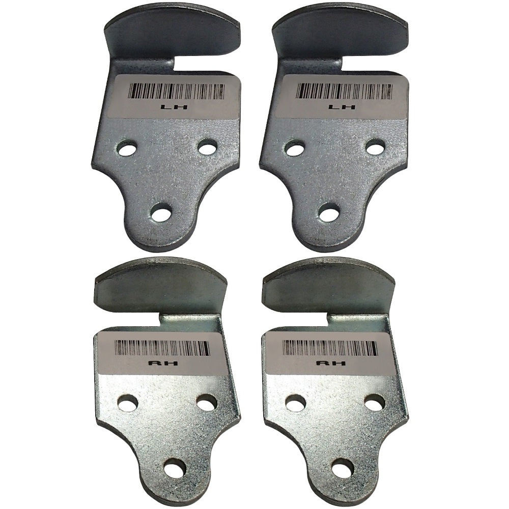 New 4 pc TRAILER CORNER STAKE RACK CONNECTOR BRACKETS SET replaces RCB944K7021