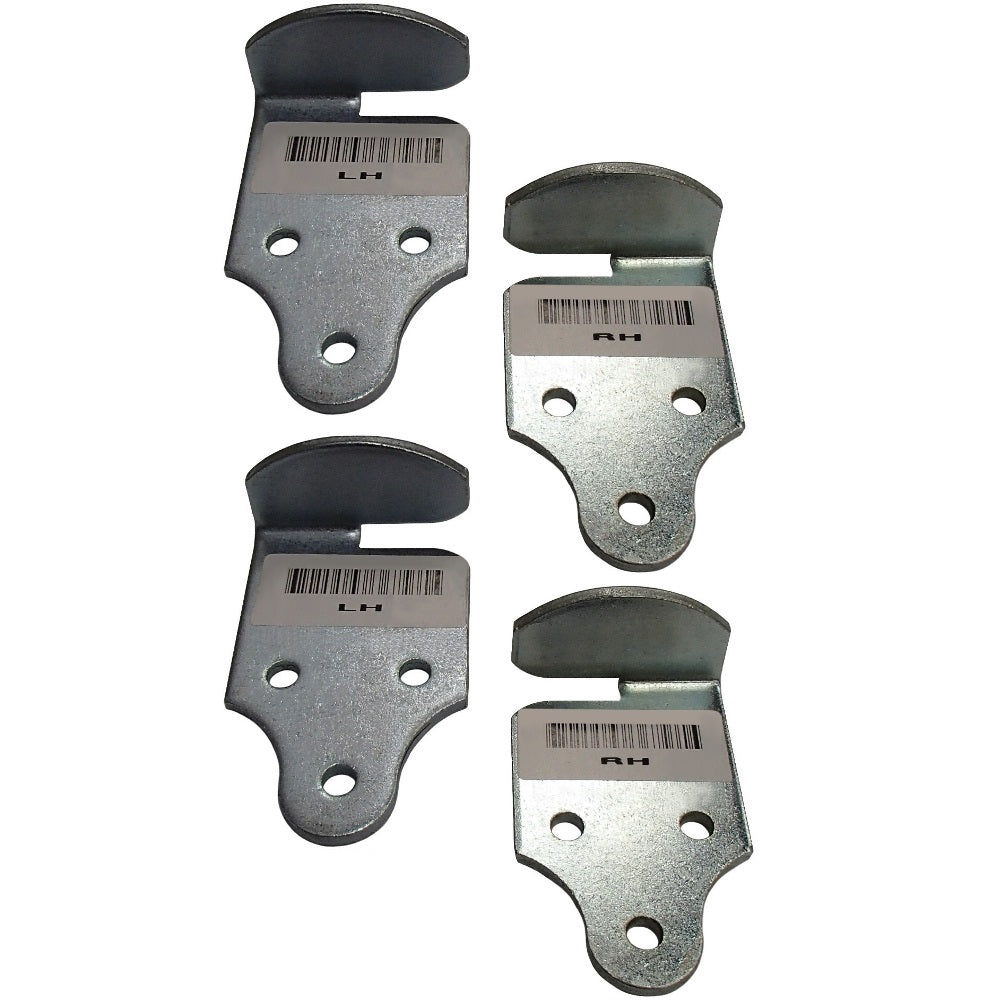 New 4 pc TRAILER CORNER STAKE RACK CONNECTOR BRACKETS SET replaces RCB944K7021