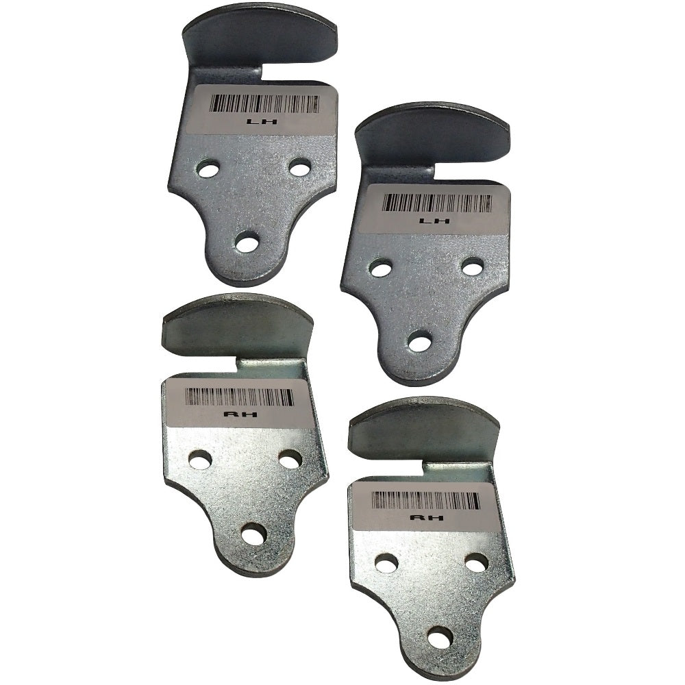 New 4 pc TRAILER CORNER STAKE RACK CONNECTOR BRACKETS SET replaces RCB944K7021