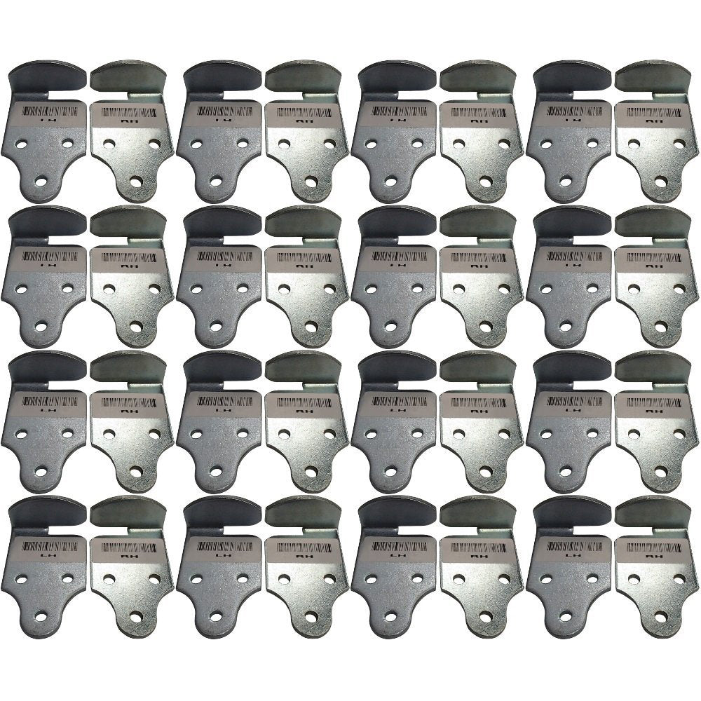 (32) Trailer Utility Wood Sides Latch Rack Stake Body Gates Corner Brackets Set