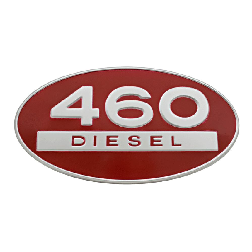 369121R1 "460 Diesel" Number Emblem Fits Case/International Harvester 460
