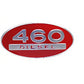 369121R1 "460 Diesel" Number Emblem Fits Case/International Harvester 460