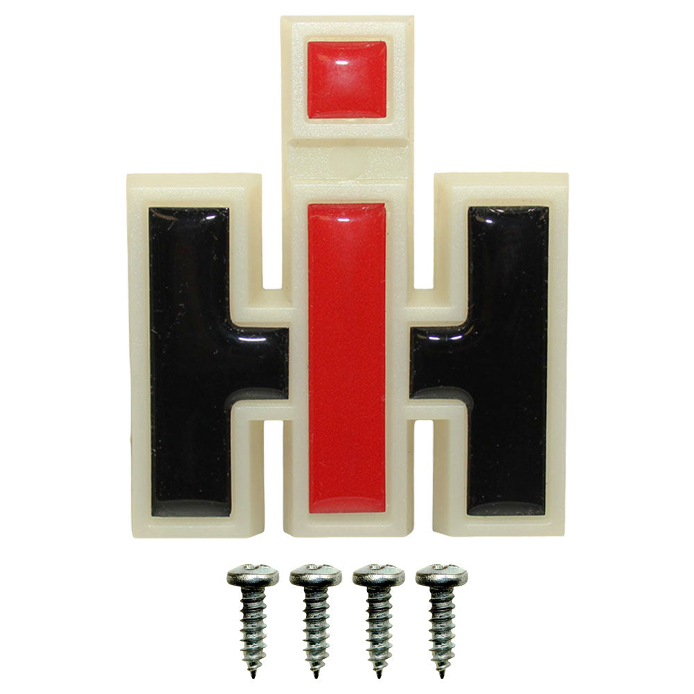 SHN20-0173-AIC Silver Plastic Front Emblem