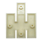 120397C1 Silver Plastic Front Emblem Fits International Harvester