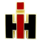 120397C1 Beige Plastic Front Emblem Fits Case/International Harvester