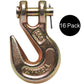 (16) 5/16" Clevis Grab Hooks Flatbed Truck Trailer Tie Down Tow Chain Hook