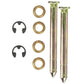 Steel Hinge Pins W/Bushings Fits Ford Truck Bronco 1980-1996 Pair F150 F250 F350