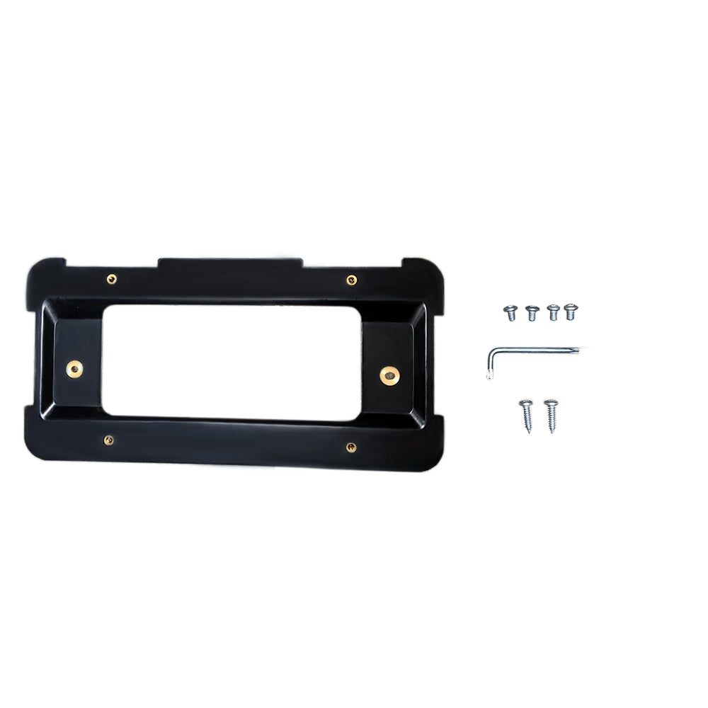 License Plate Bracket (Rear) Fits BMW Models - Includes Hardware & Wrench