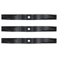 Qty 3: Mower Blades Fits Caroni Replaces 2891141