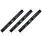 Qty 3: Mower Blades Fits Caroni Replaces 2891141