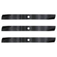Qty 3: Mower Blades Fits Caroni Replaces 2891141