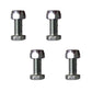 2pk 27" Snow Plow Guide Stick Markers w Bolts Western 62265 Fits Boss BAX0005