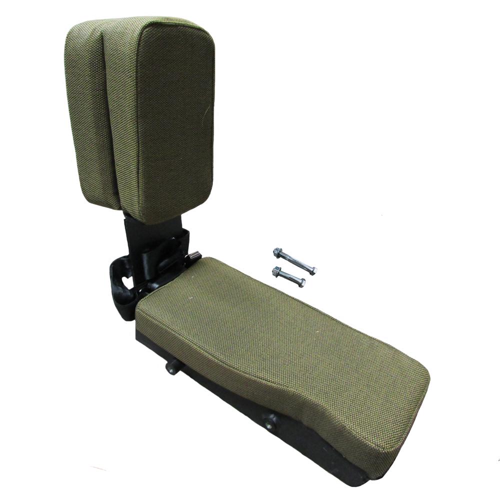 SR8301678 Side Kick Seat, Dark Brown Fabric Fits John Deere 2140 2350 2355 2550