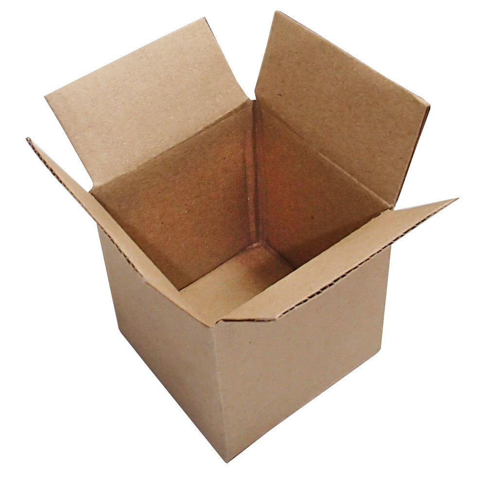 4X4X4SHPNGBOX-BRWN 4x4x4 Brown Shipping Box Fits Universal Products