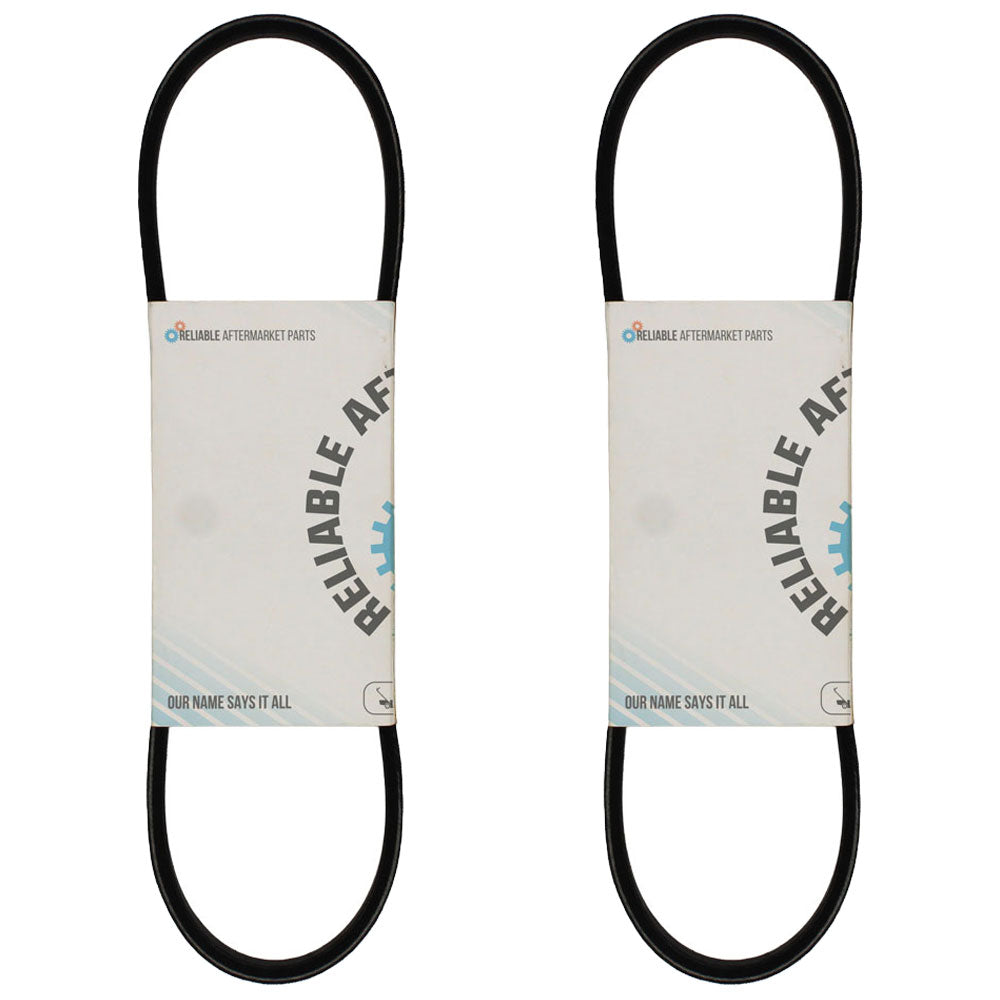 Qty. 2: Snowthrower Drive Belts  Fits Toro Replaces 75-9010