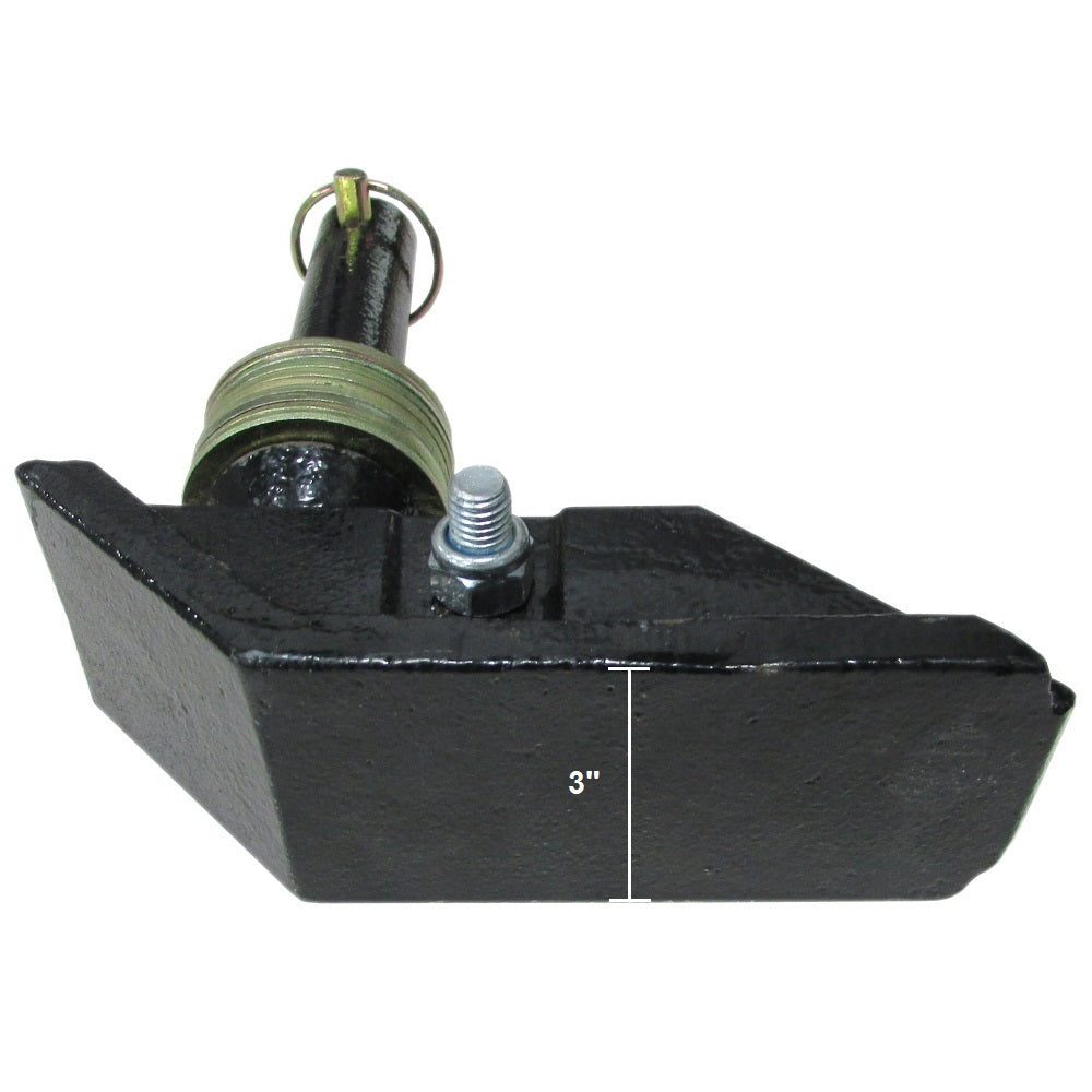 09126 Snow Plow Shoe w/ Square Foot Fits Meyer Plows ST and STL