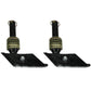 09126 Qty 2: Snow Plow Shoe w/ Square Foot Fits Blizzard Various