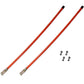 New Pair of 36" Universal Snow Plow Blade Marker Guide Kit Fluorescent Orange
