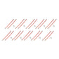 2036 Qty 10: Pair of 36" Orange Blade Markers Fits CURTIS Universal Fits
