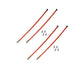 2036 Qty 2: Pair of 36" Orange Blade Markers Fits Boss Universal Fits