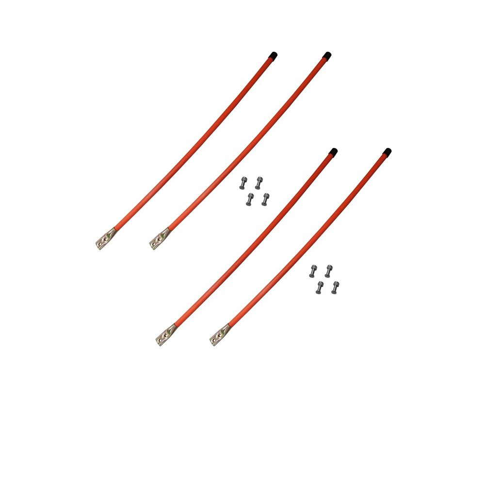 2036 Qty 2: Pair of 36" Orange Blade Markers Fits FISHER Universal Fits