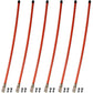 2036 Qty 3: Pair of 36" Orange Blade Markers Fits FISHER Universal Fits
