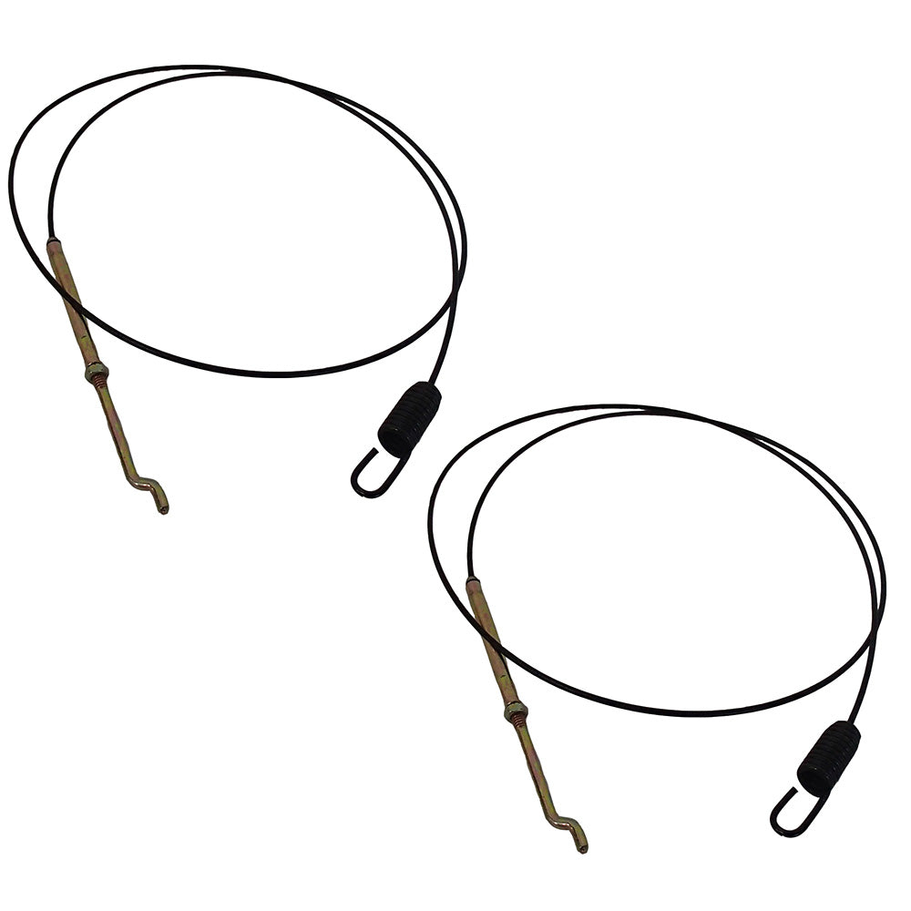 46-044 Qty 2: Auger Clutch Cable Fits MTD 1995-2012 Most two stage snowblowers