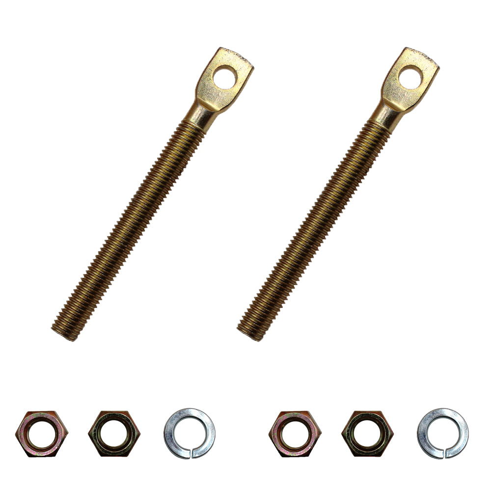 09124 Qty 2: Snow Plow Eyebolt w/ Nuts
 Fits Arctic