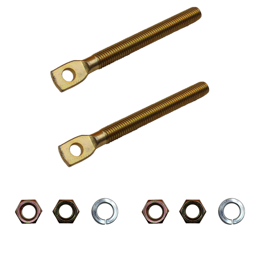 09124 Qty 2: Snow Plow Eyebolt w/ Nuts
 Fits Northman