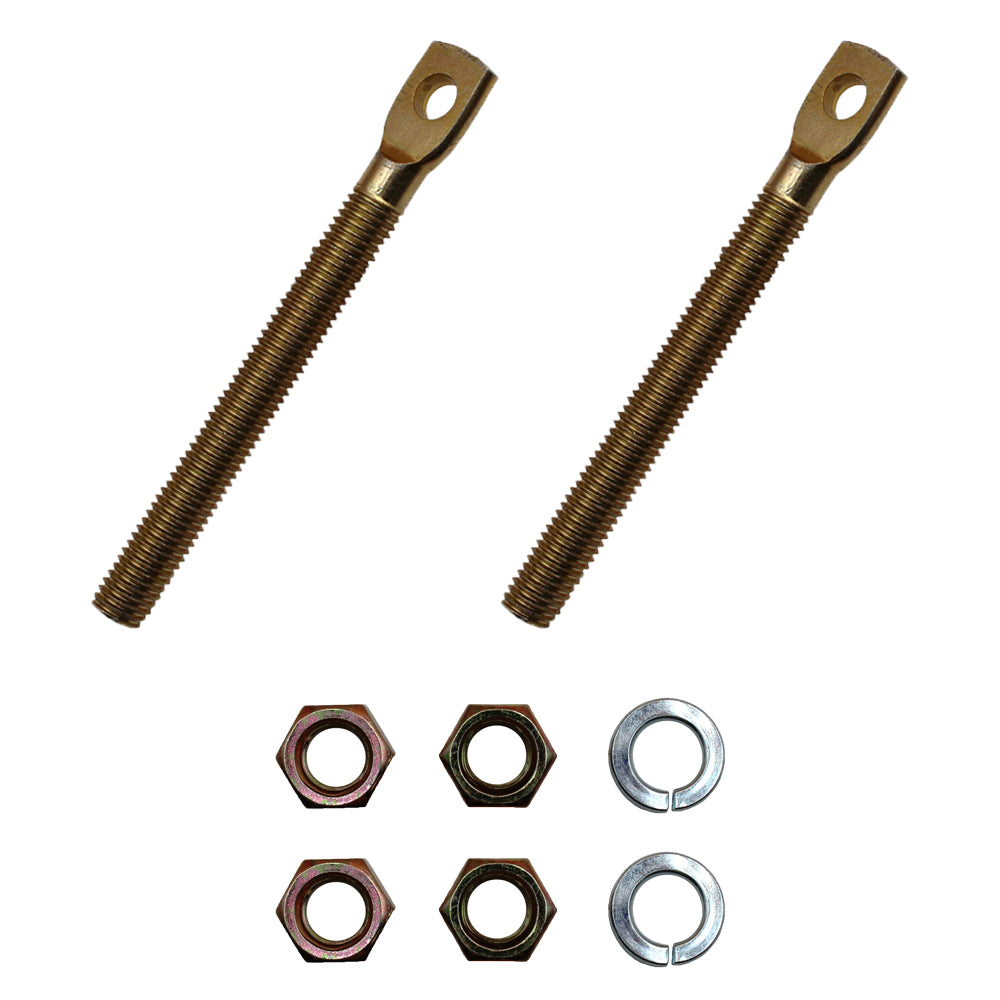 09124 Qty 2: Snow Plow Eyebolt w/ Nuts
 Fits Diamond