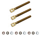09124 Qty 3: Snow Plow Eyebolt w/ Nuts Fits Diamond