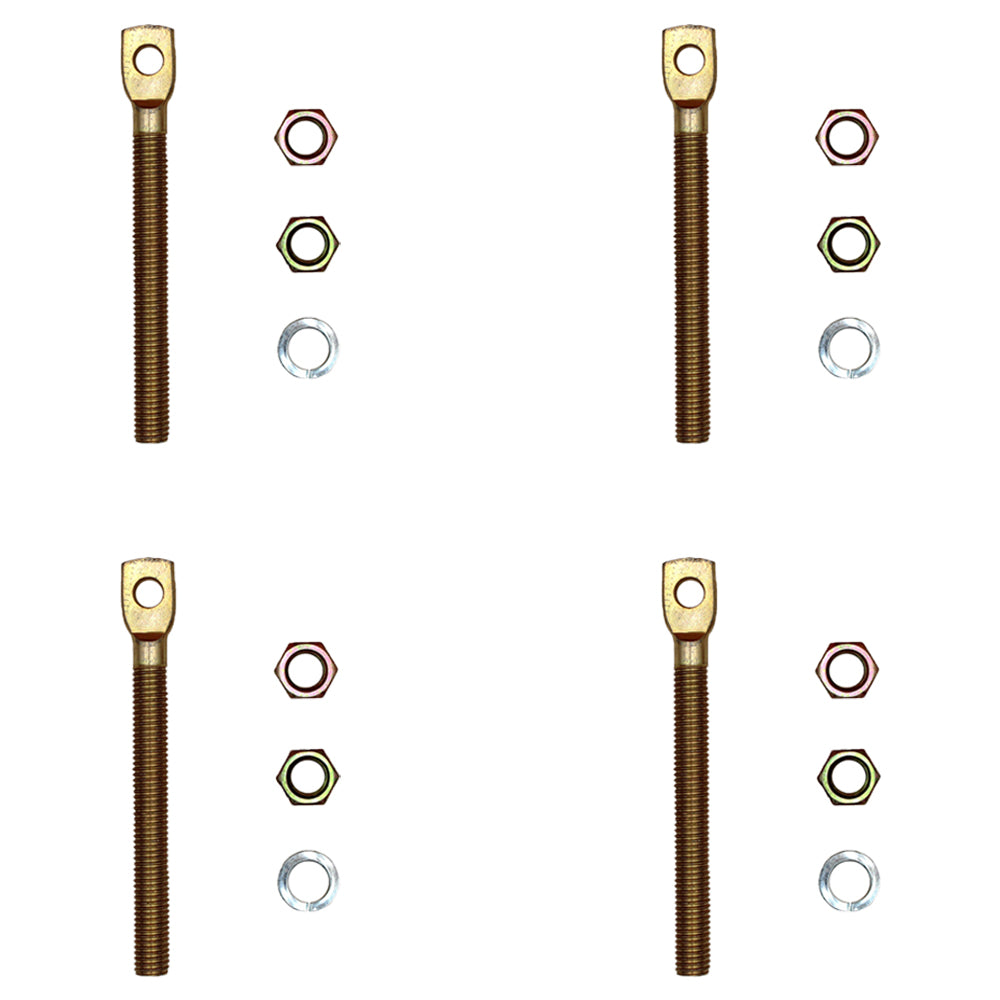 09124 Qty 4: Snow Plow Eyebolt w/ Nuts Fits MEYER