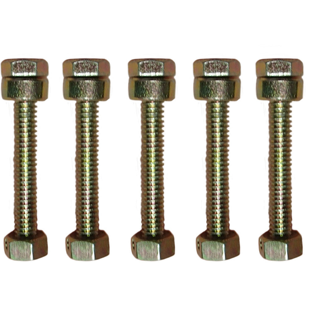 (Pack of 5) Shear Pin Bolt, Nut & Spacer Fits Craftsman 1501216MA Snowblower