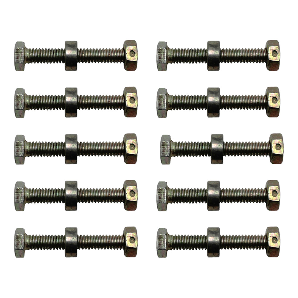 STW60-0017_x10 Qty 10: Shear Pin with Nut & Spacer
 Fits Eagle